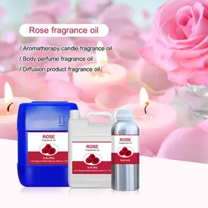 Commercio all'ingrosso di lunga durata profumo di Rose profumo olio per fare sapone cosmetico Gel doccia candela e profumo