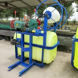 Máy kéo nông nghiệp 3 điểm gắn đất nông nghiệp điện 500L 600L Tank Boom phun