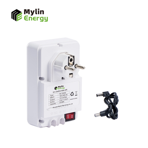 12V 2A 8000mAh ml1202 LiFePO4 Mini UPS đầu ra kép thông minh Adapter cho Wifi Router và máy ảnh - Product Image 1