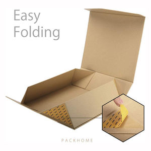 Custom Printed logo Flat Pack <strong>Packaging</strong> <strong>Box</strong> Wholesale Magnetic Gift Boxes - Product Image 3