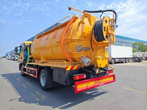 Durable Sinotruk 15000 Liter Sewer Jet Vacuum Truck Fecal Waste <b>Suction</b> Sludge Dredger Truck Chinese Factory Supply Cheap Price - Product Image 3