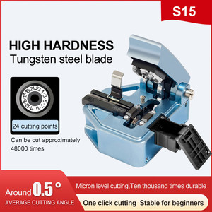 Nieuwste Signal Fire S15 Fiber Cleaver Optische Vezel Cutter Eénstapssnijder 4-in-1 Universele Houder 48000 Keer Levensduur Lemmet - Product Image 3