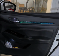 Lumière ambiante LED pour Nissan Altima TEANA 2019-2023, matériau ABS, lumière d'ambiance intérieure pour porte, décoration fantastique