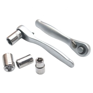 Juego de Llaves de Trinquete Mini de 72 Dientes de 1/4, Llave de Trinquete de Liberación Rápida, Destornillador de Trinquete, Juego Multifuncional de Puntas Planas y Cruzadas - Product Image 2
