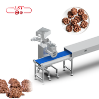 Nouvelle machine de dépose de chocolat multifonctionnelle LST pour la fabrication de fruits, noix, biscuits, farine et maïs, haute performance