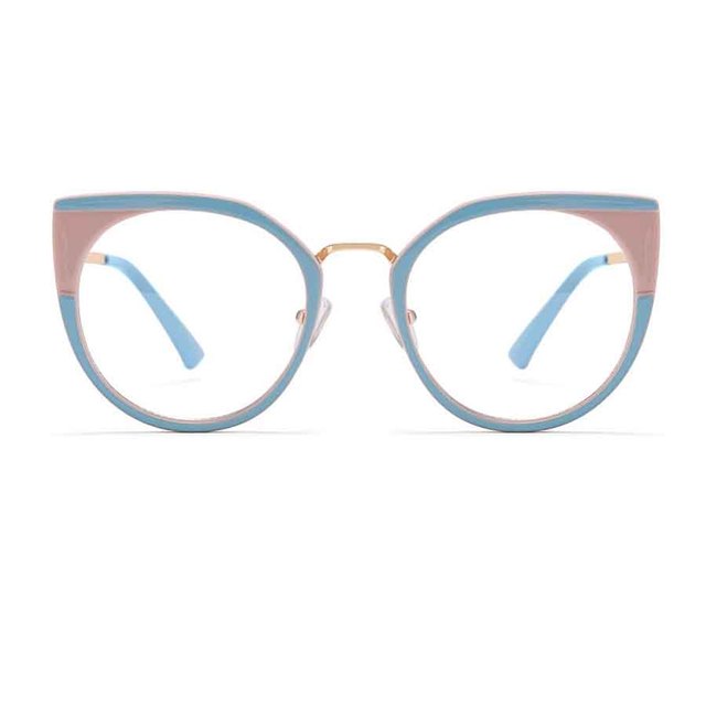 82046 Hot Sales Ready Stock Frames Glasses with Sunglasses Polarized Lens and Metal Frame Pinhole Glasses