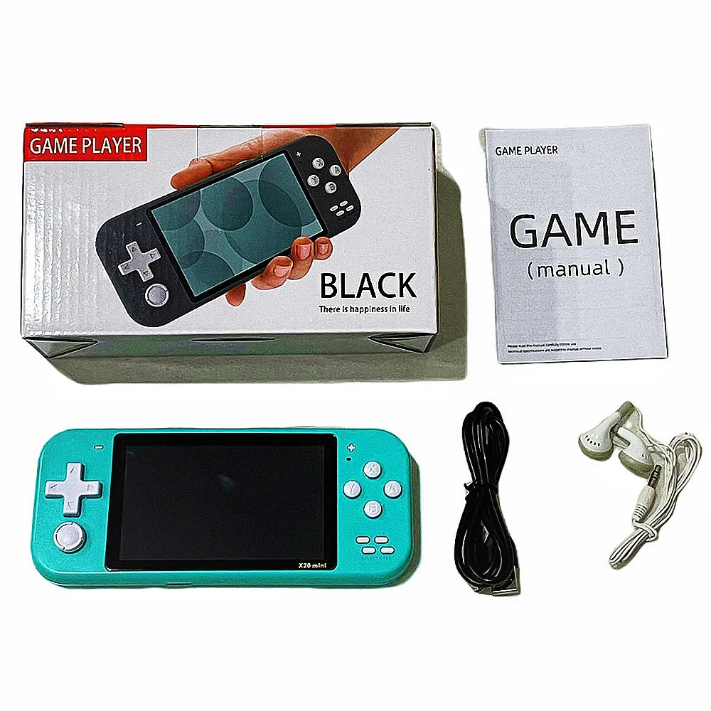 4.3-inch X20mini Handheld HD Nostalgic Retro Roystick Arcade Handheld Game Console