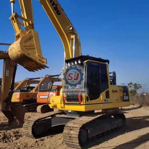 Excavadora Komatsu PC200 de Segunda Mano, Excavadora Hidráulica Usada Komatsu PC200 de 20 Toneladas, PC200-8 PC200-7 con EPA CE - Product Image 2
