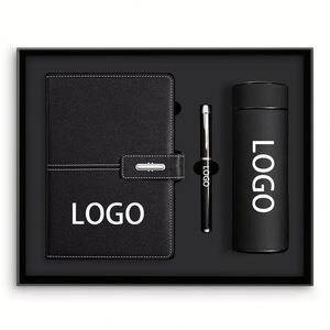 Wholesale Customized <b>Notebooks</b> with Pen Water Bottle Promotional Business Gifts Leather <b>Notebook</b> A5 <b>Notebook</b> Gift Box <b>Set</b> - Product Image 1