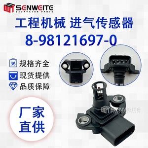 เซ็นเซอร์วัดแรงดันอากาศเข้าเครื่องยนต์ Senwitt รุ่น 8-98121697-0 สำหรับเครื่องยนต์ Isuzu อะไหล่เครื่องจักรขุดเจาะ - Product Image 2