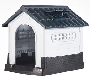 Casa Plegable Desmontable para Perro, Cama de Lujo Cálida PARA EL Invierno, Suministros para Mascotas, Inodoro, Impermeable, Exterior, Cuatro Estaciones, Perro Pequeño