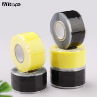 Ruban adhésif double face auto-fusionnant en silicone haute température, épaisseur 0,5 mm, pour réparation de tuyaux industriels, taille personnalisée
