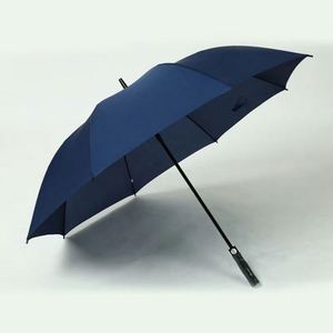 OEM Factory Wholesale Auto-Open Golf <b>Umbrella</b> Big Size <b>Windproof</b> UV Proof Custom Logo Print Straight Promotional Gift Cheap - Product Image 3