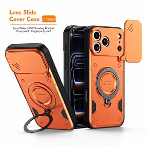 โรงงานไป๋หลี่ ยอดนิยม 360 °   เคสโทรศัพท์แบบหมุนได้สำหรับ iPhone 17/18 PRO MAX พร้อมเลนส์สไลเดอร์ ป้องกันการตกกระแทก ฝาหลังป้องกัน - Product Image 4