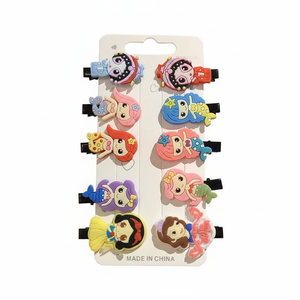 Trending Vintage scintillante cuore fiocco clip per capelli in cristallo di paillettes moda per ragazze vendita calda all'ingrosso in lega di metallo decorazione per capelli - Product Image 2