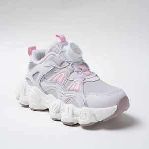 हुक-लूप बंद बच्चों के इंसुलेटेड स्नीकर लुभावनी लाइनिंग बच्चों की सर्दियों की स्नीकर्स रंगीन बच्चों के गर्म स्नीकर्स - Product Image 1