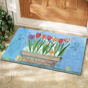 Spring Summer Fall Winter Season Custom Heat Transfer Printed Welcome <b>Door</b> <b>Mats</b> - Product Image 4