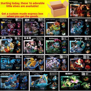 Figuras Decorativas <span class=keywords><strong>de</strong></span> PVC con Efecto Luminoso <span class=keywords><strong>de</strong></span> la <span class=keywords><strong>Serie</strong></span> Pokémon GK, Mewtwo y Charizard - Product Image 4