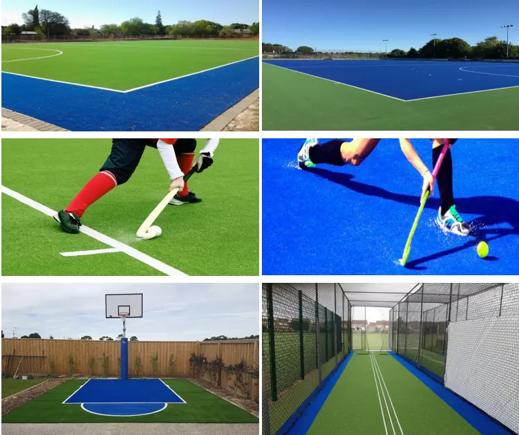 Fih Goedgekeurd Hockey Veld Kunstgras Sport Gras