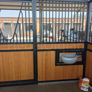 馬安定性鋼構造竹馬安定性2.2 m x <span class=keywords><strong>3</strong></span>.6 m亜鉛メッキ鋼馬安定性スイングドア付き - Product Image 5