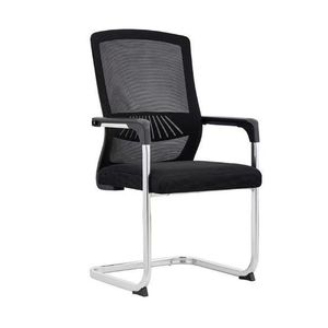 Chaise de conférence moderne en tissu maillé à prix abordable avec accoudoirs fixes pour bureaux, salles de réception et salles de réunion - Product Image 3
