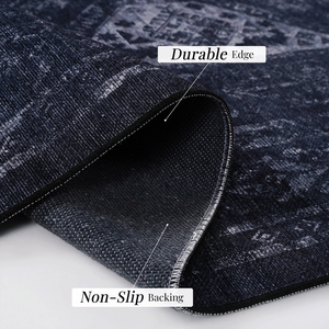 DB 2x3, alfombras plegables antideslizantes de pila baja, lavables a máquina, estilo bohemio para niños y mascotas para pasillo - Product Image 6