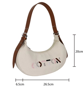 Bolso de Hombro Geométrico de Estilo Extranjero Avanzado para Mujer, de Cuero PU, de Venta Caliente y Personalizado - Product Image 2