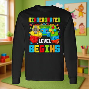 Camiseta de Manga Larga con Diseño de Videojuegos para Niños de Nivel Preescolar - Product Image 3
