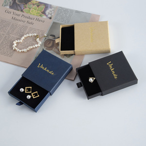 Boîte à bijoux avec insert pour collier et bracelet, emballage en carton, boîte cadeau en papier, boîte de rangement pour bijoux - Product Image 5