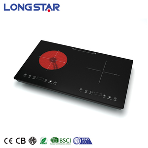 Cuisinière électrique à Double brûleur, 2 zones, cuisinière à Induction de 4400W, économie d'énergie, four à Induction - Product Image 4