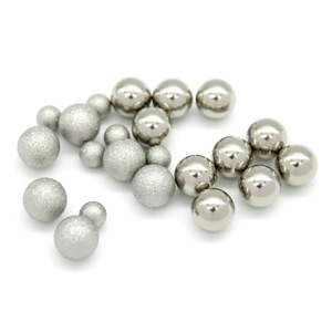 Stainless Steel Solid <b>Ball</b> Bearings 1.0-12mm <b>Mirror</b> Polished Frosted Round Beads For DIY Jewelry Accessories - Product Image 1