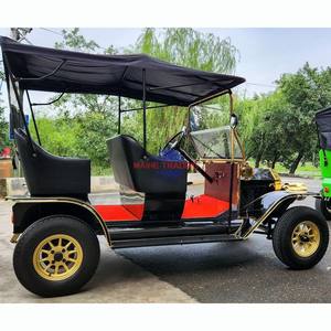 Vehículo Turístico Eléctrico Clásico con Certificación CE, Cuatro Ruedas, Precio Económico al por Mayor, Carro de Golf Eléctrico Vintage con Aire Acondicionado - Product Image 4