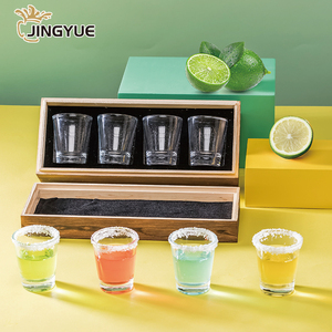 <span class=keywords><strong>Set</strong></span> di Bicchierini da Tequila Messicani Personalizzati da 2oz all'Ingrosso, Mini Tumbler in Scatole Regalo con Logo per Bomboniere di Matrimonio e Ricordi di Natale - Product Image 3