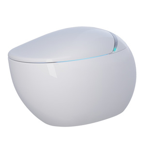 <span class=keywords><strong>Inodoro</strong></span> Inteligente de Acero Inoxidable, Estilo Cápsula, Montado en el Suelo, Totalmente Automático, con Control Remoto, Masaje Frío-Caliente - Product Image 1