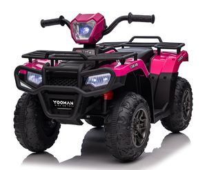 <span class=keywords><strong>Quad</strong></span> <span class=keywords><strong>électrique</strong></span> 12 V pour enfants avec musique et lumières, voiture jouet à conduire - Product Image 4