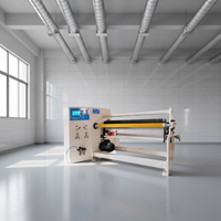 Machine de rembobinage de rouleaux de ruban BOPP super transparent 5HP à grande vitesse et longue durée de vie, 1300 mm, contrôle PLC, arbre pneumatique JCD