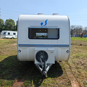 Remorque de camping-car <span class=keywords><strong>Pop</strong></span> Top 17FT à profil bas, carrosserie moderne en aluminium pour rangement en garage, idéale pour les aventures familiales en banlieue australienne - Product Image 3