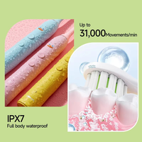 AI Voice Bone Reduction Smart Wireless Technology Factory Supplier 31000 Vibrations 3 Modes pour bébés Cartoon Help Oral Care