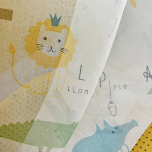 <span class=keywords><strong>Tende</strong></span> Oscuranti con Stampe Cartoon per Camere dei Bambini, Decorazione per Finestre con Design Fantasiosi - Colore Nero - Product Image 5