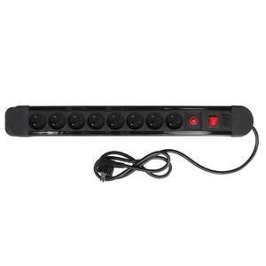 Perel ENCHUFE DE 8 VÍAS-SALIDA CON PROTECCIÓN DE SOBRECARGA-ENCHUFE FRANCÉS - Product Image 2