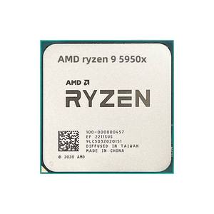 Procesador <span class=keywords><strong>AMD</strong></span> R9 5950X de 3.4 GHz hasta 4.9 GHz, Dieciséis Núcleos, 32 Subprocesos, Socket AM4, Nuevo en Bandeja, R9 <span class=keywords><strong>AMD</strong></span> CPU - Product Image 1