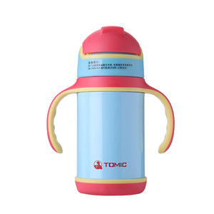 TOMIC Tasse à paille pour enfants en acier inoxydable 316 isolée pour enfants de 1 à 3 ans, petite capacité - Product Image 2