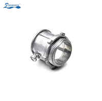 Raccord de tuyauterie électrique en aluminium EMT de 20 mm (3/4 po) avec vis de serrage isolée