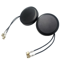 Antenne GPS GSM externe pour voiture avec support magnétique rond actif et câble RG174 pour antennes de communication SSMA