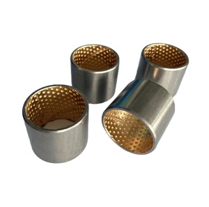 جلبة ثنائية المعدن من البرونز الصلب <span class=keywords><strong>JF800</strong></span> ، بطانات محامل ذاتية التشحيم عالية الحمل منزلقة - Product Image 1