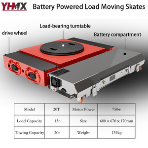 YHMX Nouveaux Patins Mobiles 20T avec Télécommande Bidirectionnelle, Rotation à 360°, Alimentation par Batterie, Poignées Ultra-Résistantes - Product Image 4
