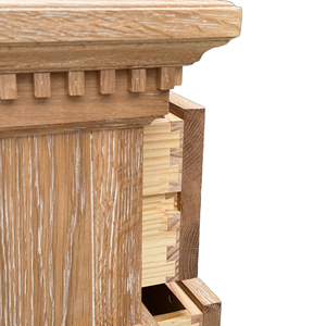 HL377 Meubles de chambre à coucher de style ancien français Commode en bois massif Buffet Armoire Commode 7 tiroirs - Product Image 3