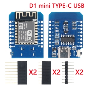 Carte de développement Wi-Fi <span class=keywords><strong>ESP8266</strong></span> ESP-12 ESP-12F CH340G CH340 V2 USB <span class=keywords><strong>WeMos</strong></span> <span class=keywords><strong>D1</strong></span> <span class=keywords><strong>Mini</strong></span> <span class=keywords><strong>PRO</strong></span> V3.0.0 NodeMCU Lua IoT avec fils de liaison - Product Image 2