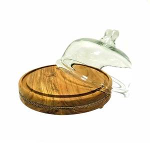 American European Style Wood Cake <b>Stand</b> Crystal Dessert <b>Shop</b> <b>Display</b> <b>Stand</b> for Wedding Parties and Cake Decoration Accessories - Product Image 1