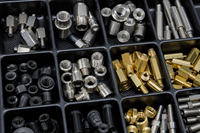 Swiss-Type CNC Turning Brass Knurled Nuts for Instrument Panels | OEM Custom Parts